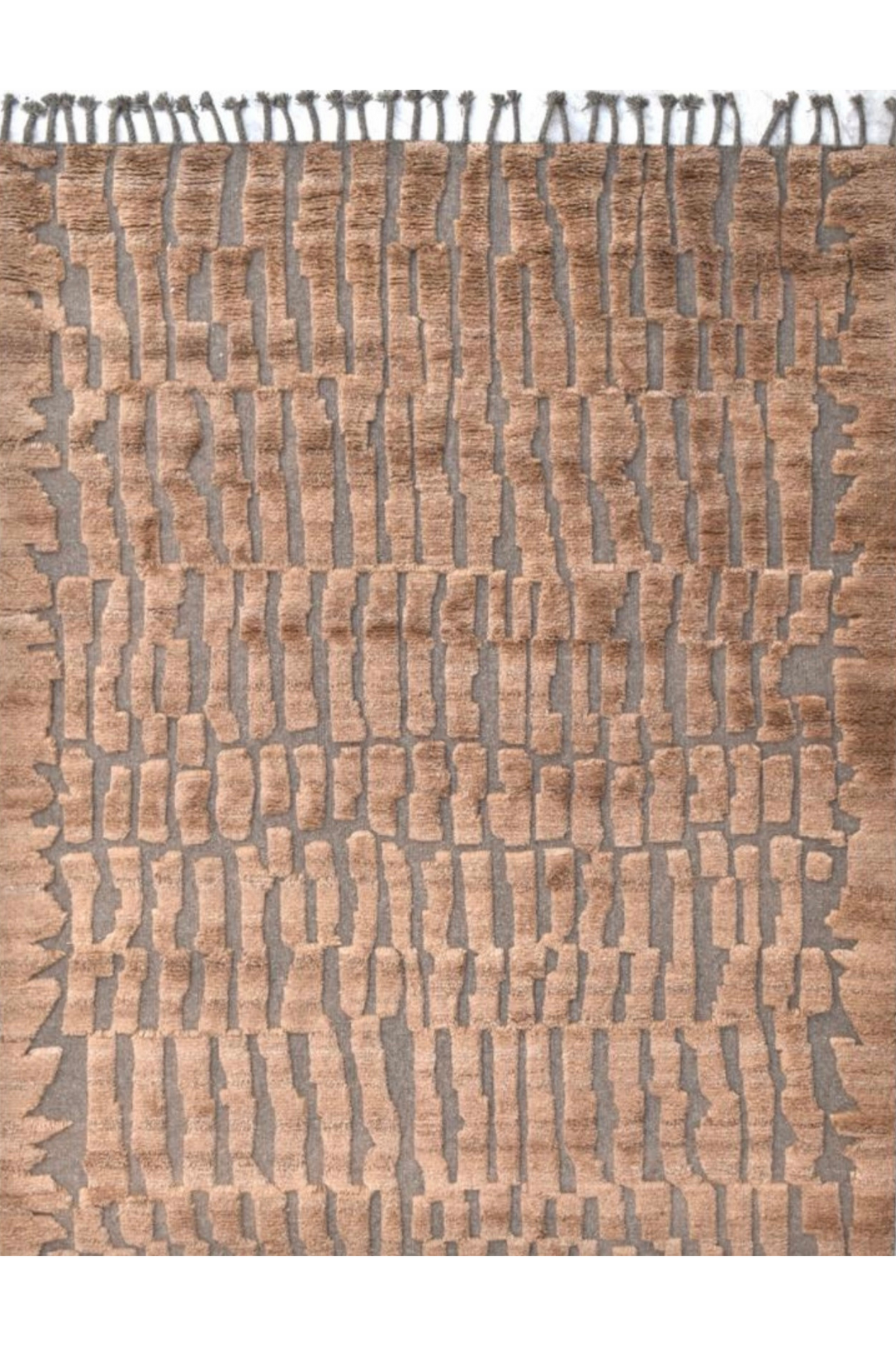 Handgeknoopt tapijt Boho Night