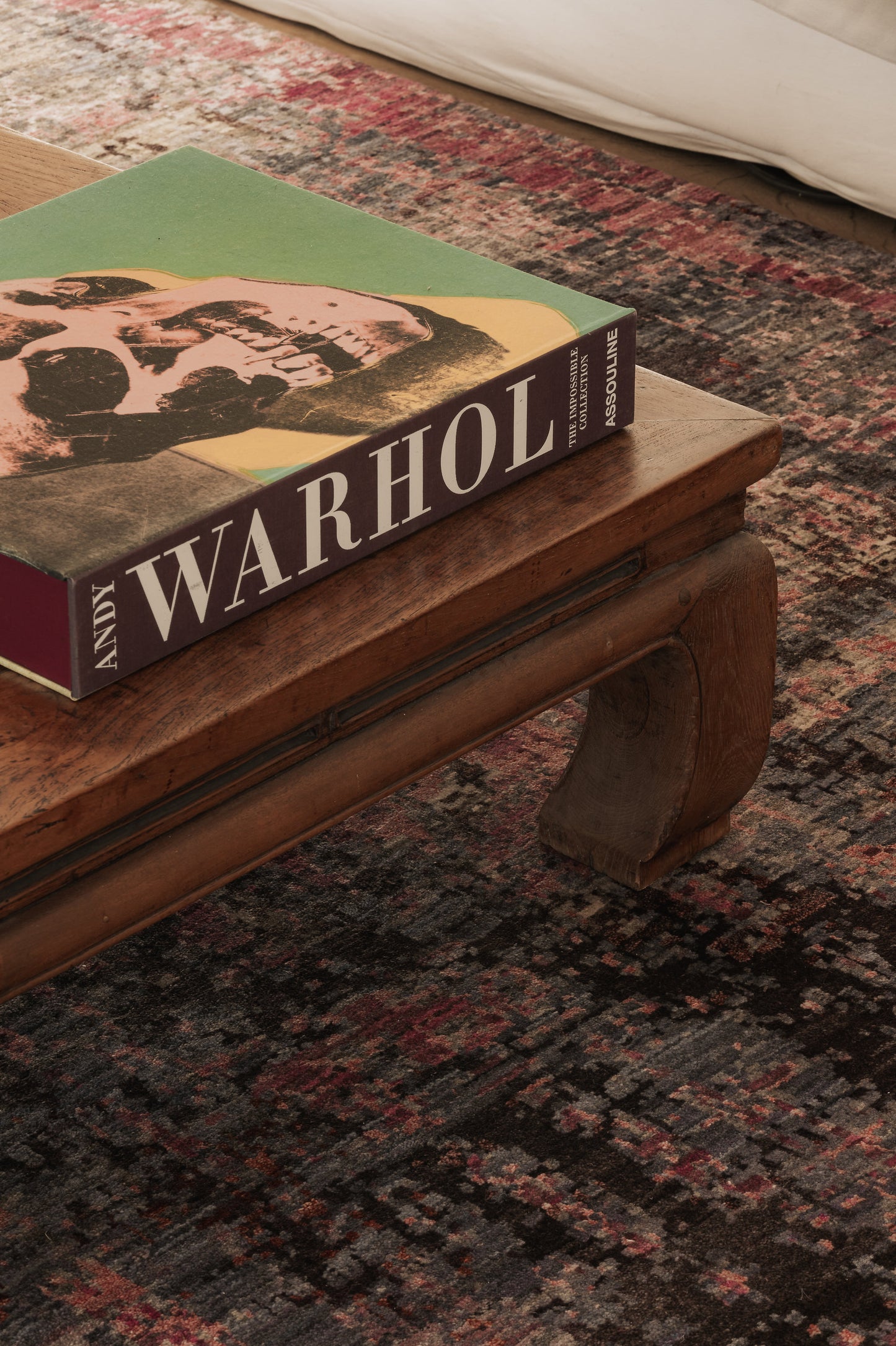 Handgeknoopt tapijt Purple Rain ARTWORK