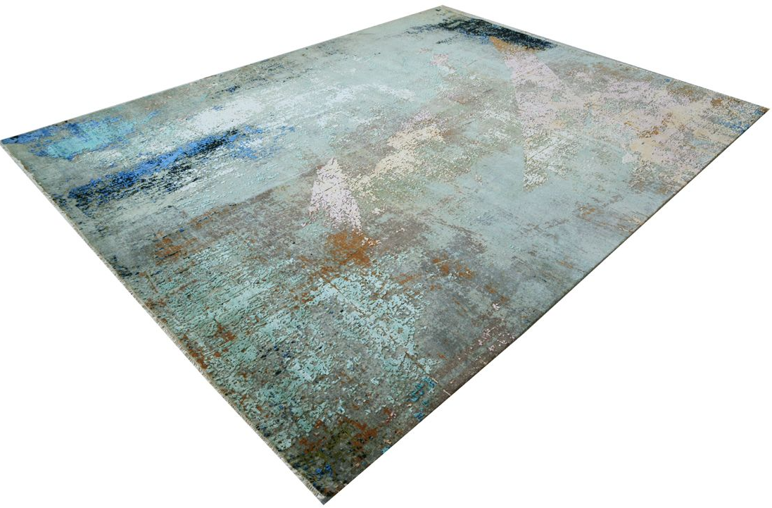 Handgeknoopt tapijt Design