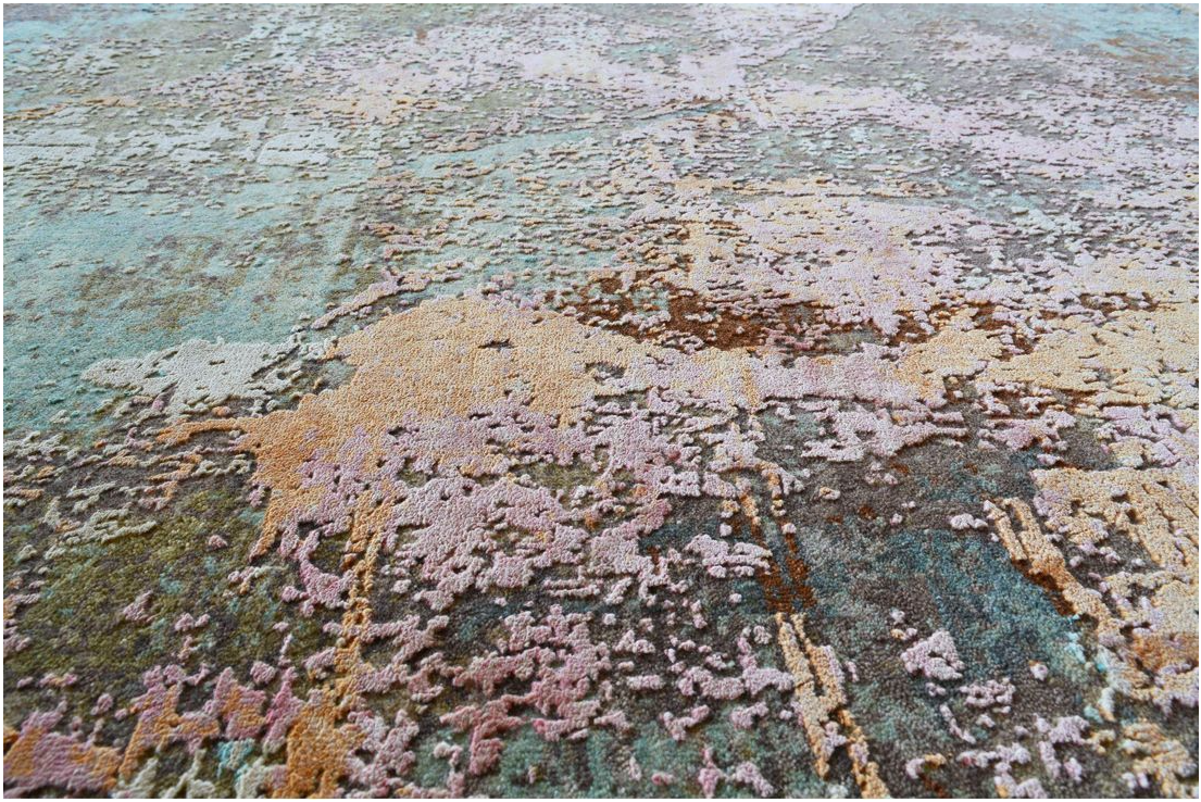 Handgeknoopt tapijt Design