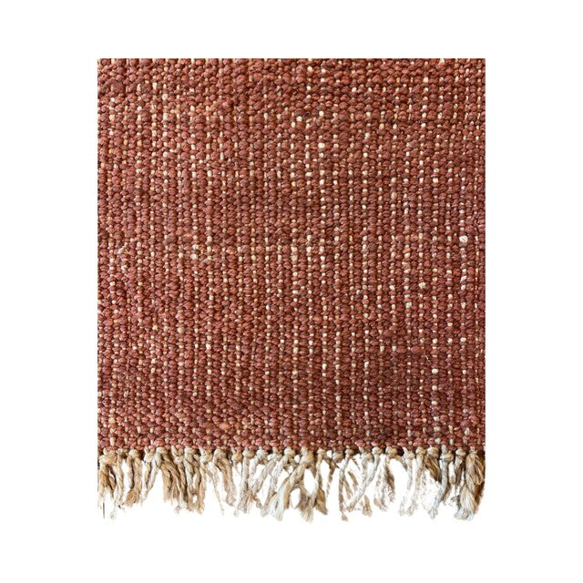 Handgeknoopt tapijt Jute