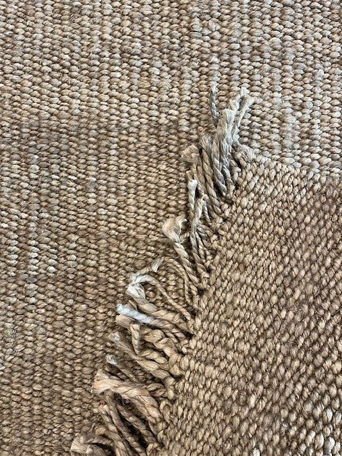 Handgeknoopt tapijt Jute