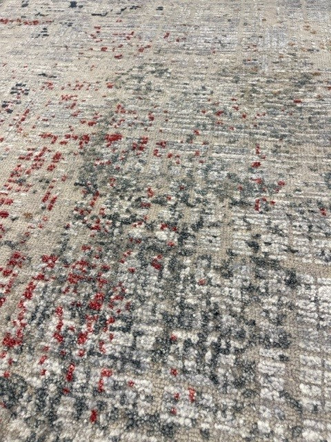 Hand-knotted carpet Modern