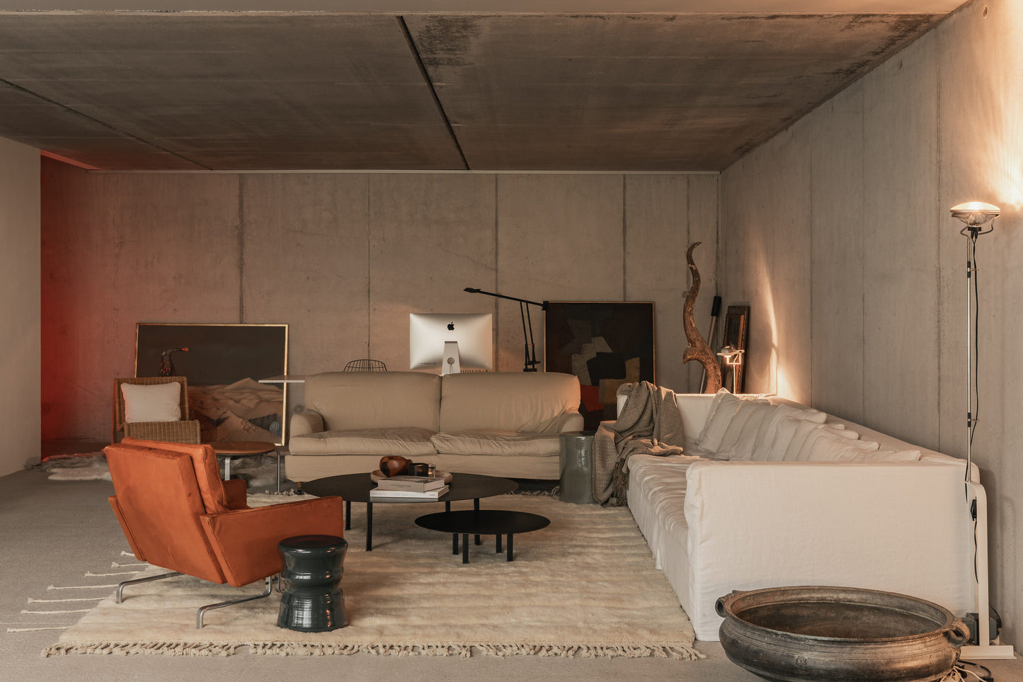 Handgeknoopt tapijt Berber