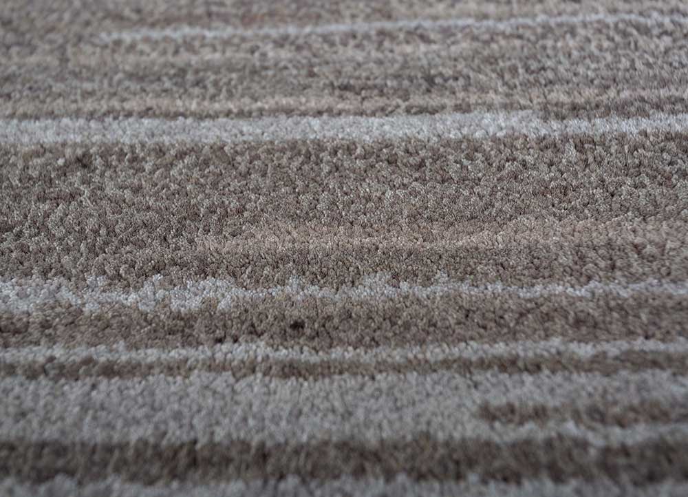 Hand-knotted carpet Clay / Light coffee