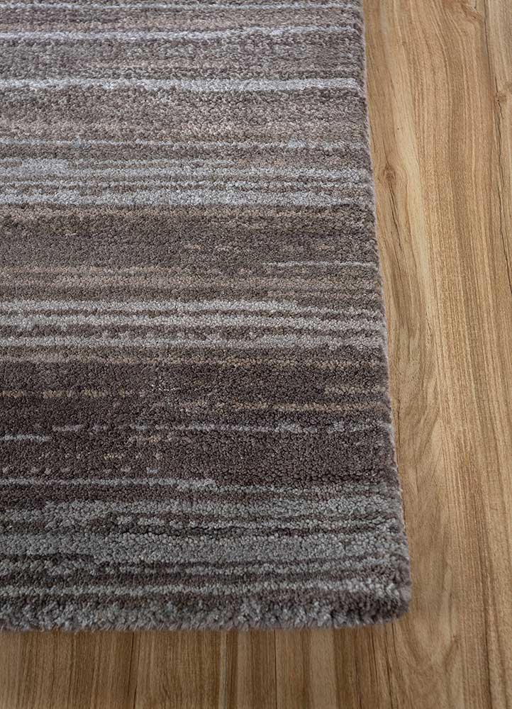 Hand-knotted carpet Clay / Light coffee