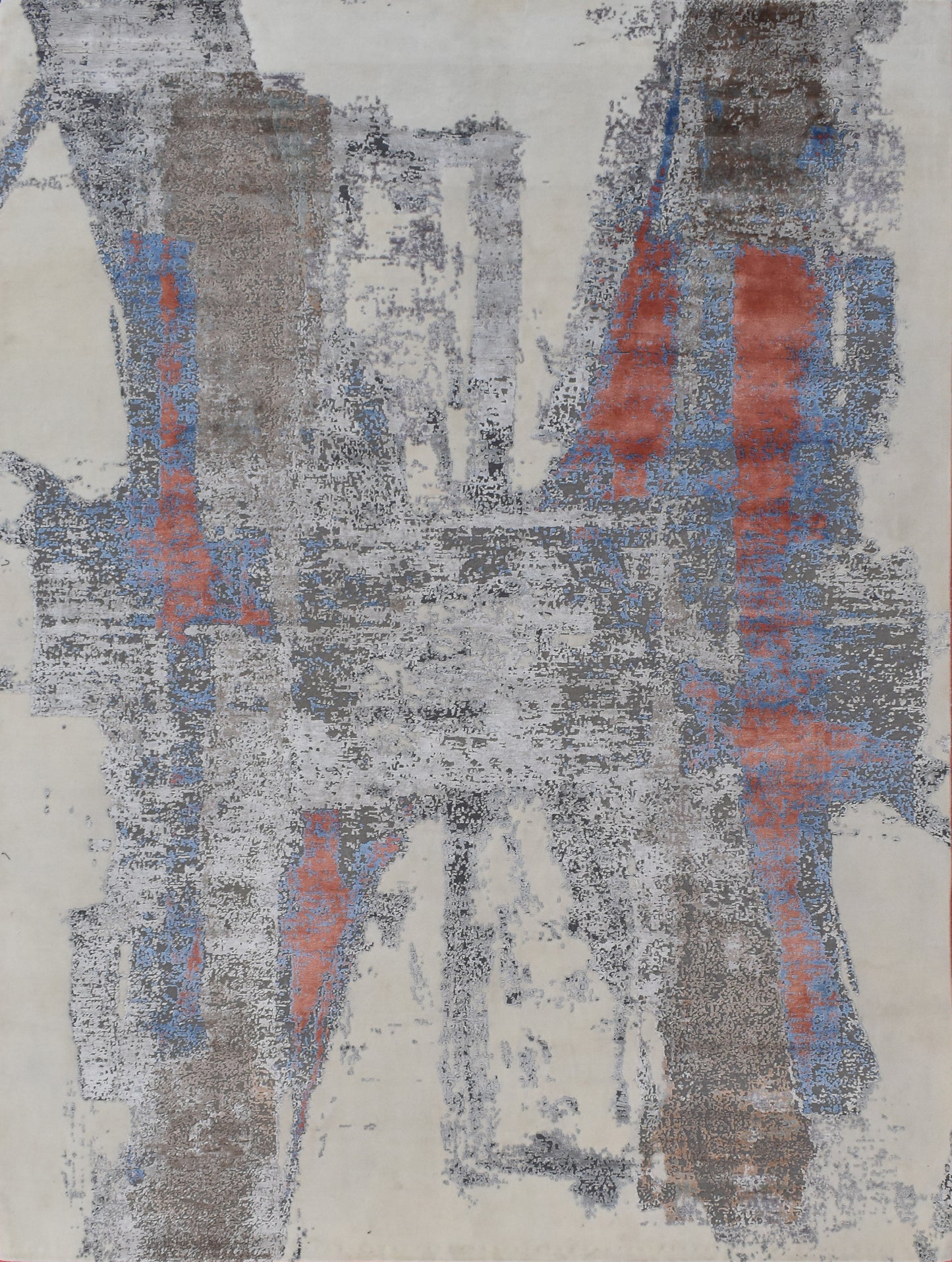 Hand-knotted carpet Modern