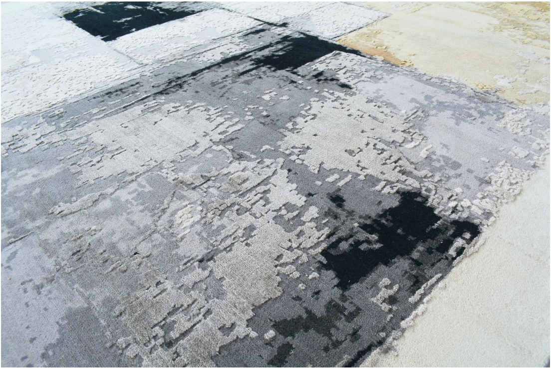 Handgeknoopt tapijt Design