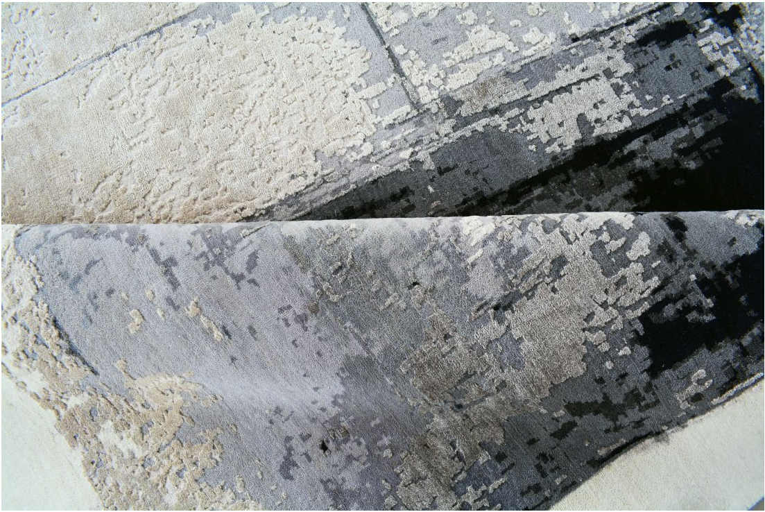 Handgeknoopt tapijt Design