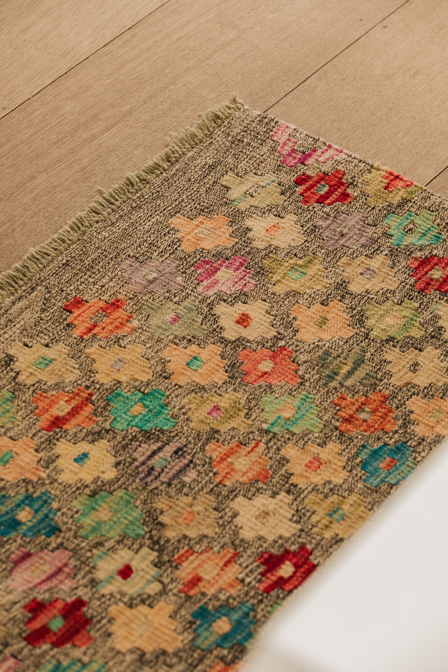 Hand-woven carpet Kilim