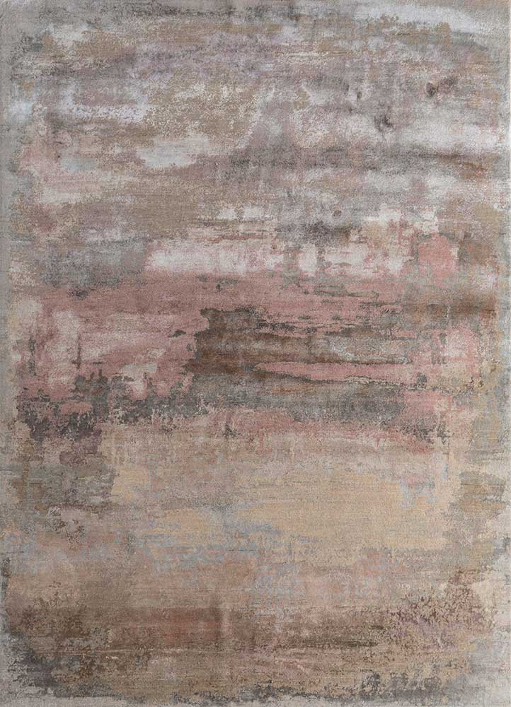 Hand-knotted carpet Rose smoke / Ashwood
