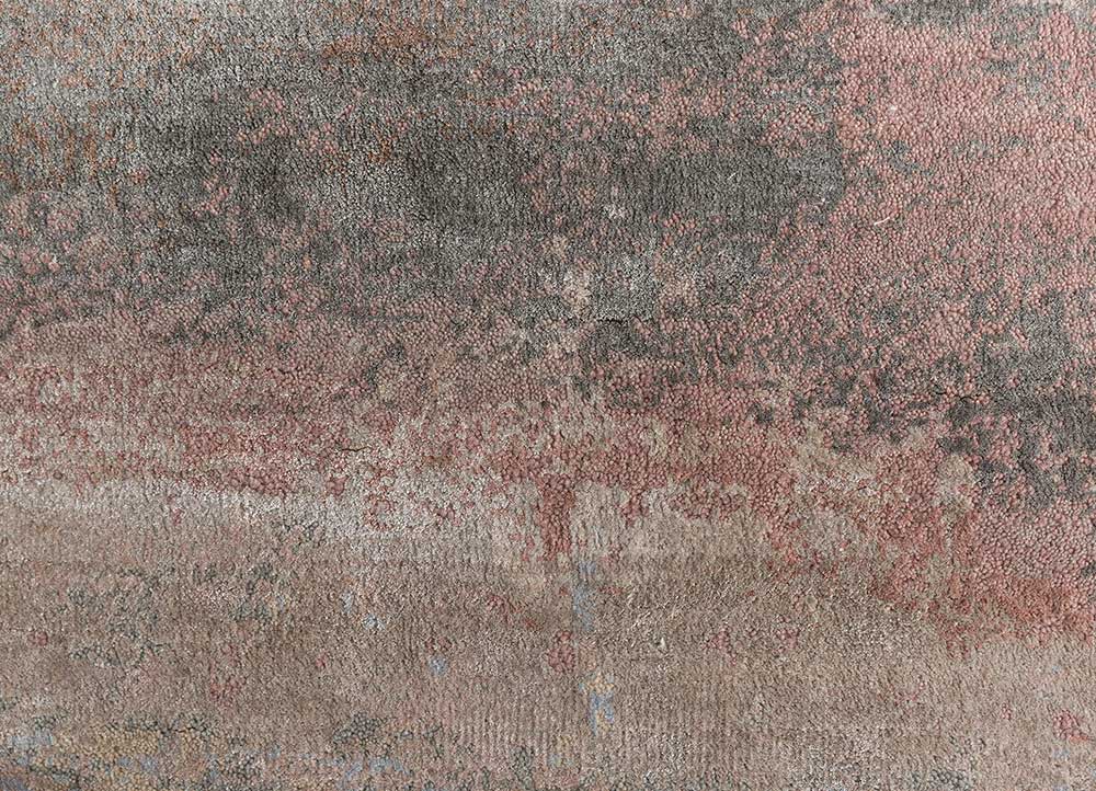 Hand-knotted carpet Rose smoke / Ashwood
