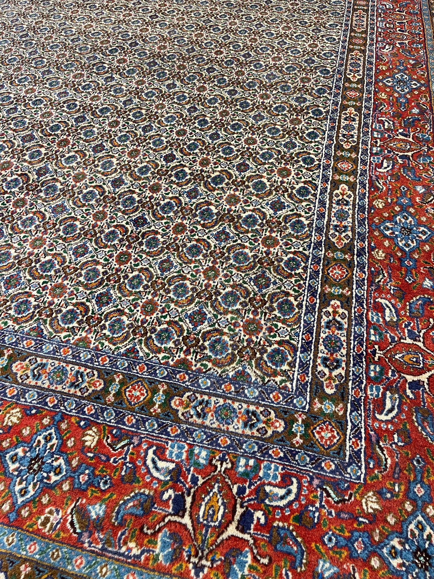 Hand-knotted carpet Moud