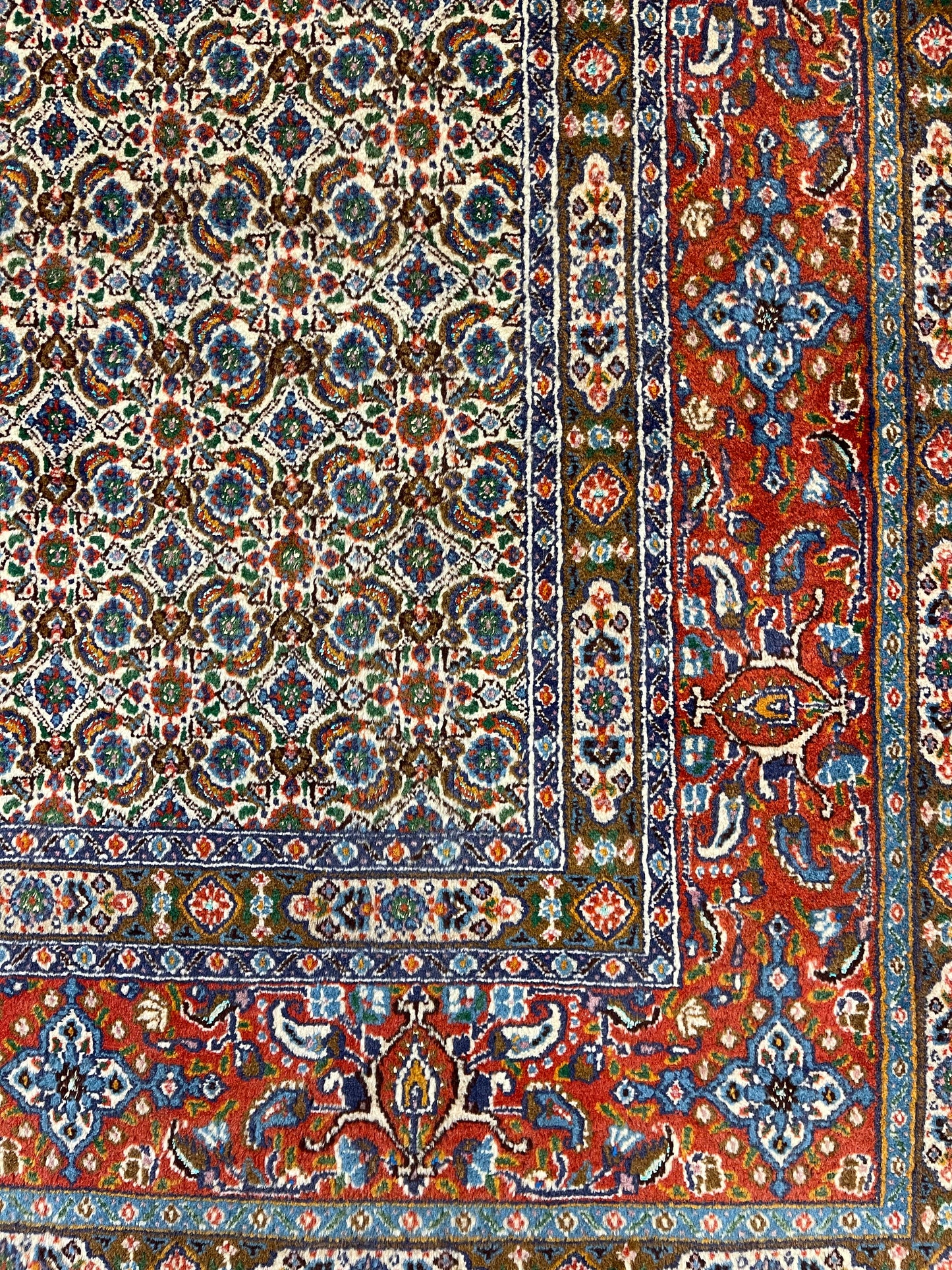 Hand-knotted carpet Moud