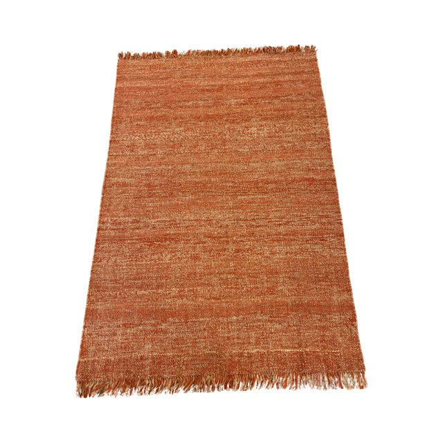 Hand-knotted carpet Wool and jute