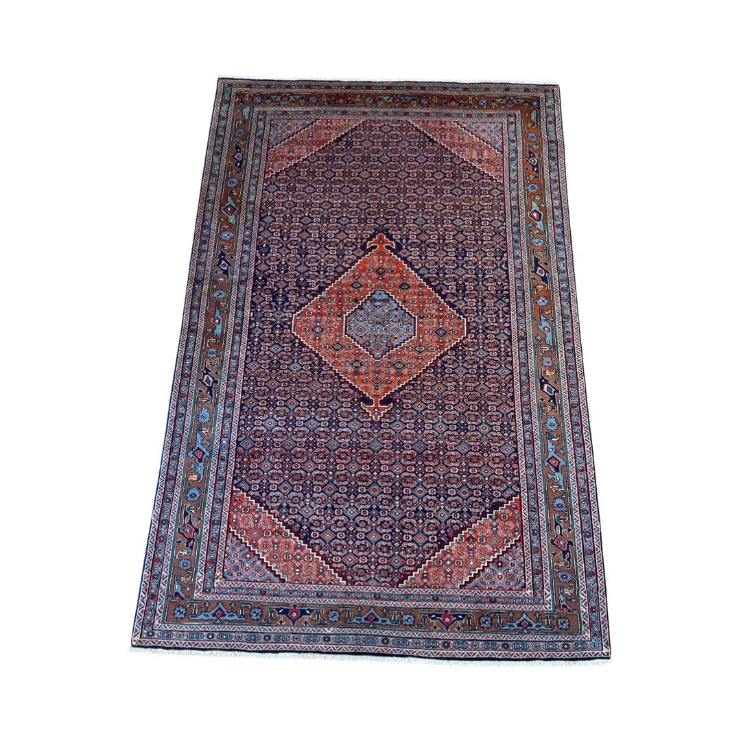 Tapis noué main Senebaf