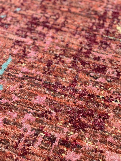 Handgeknoopt tapijt Aatish