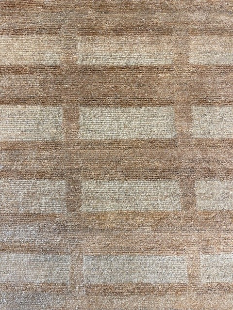 Hand-knotted carpet Hemp