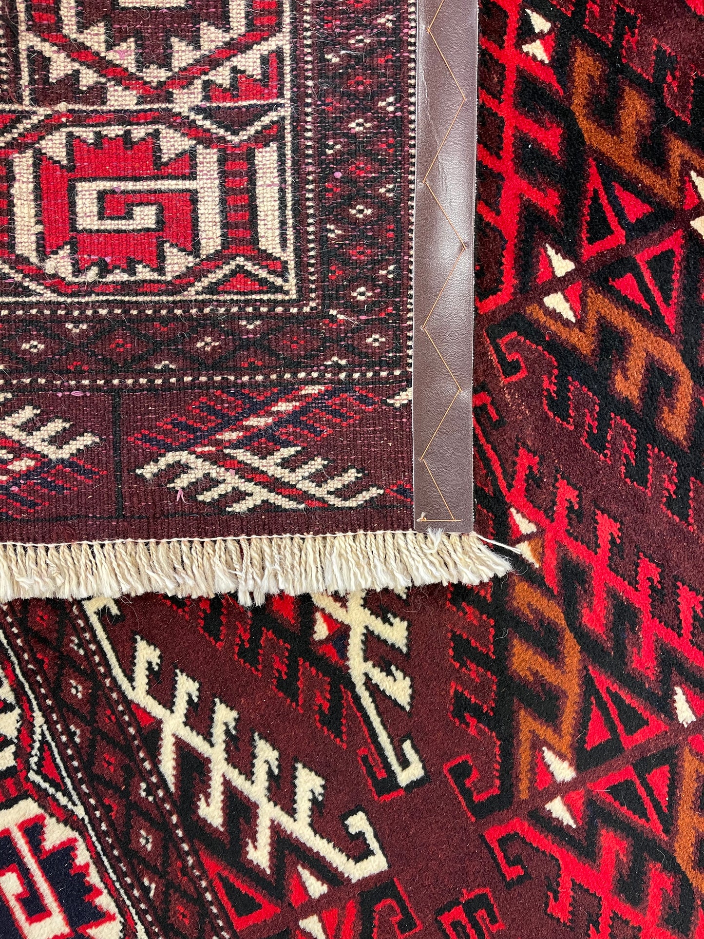 Hand-knotted carpet Turkamen
