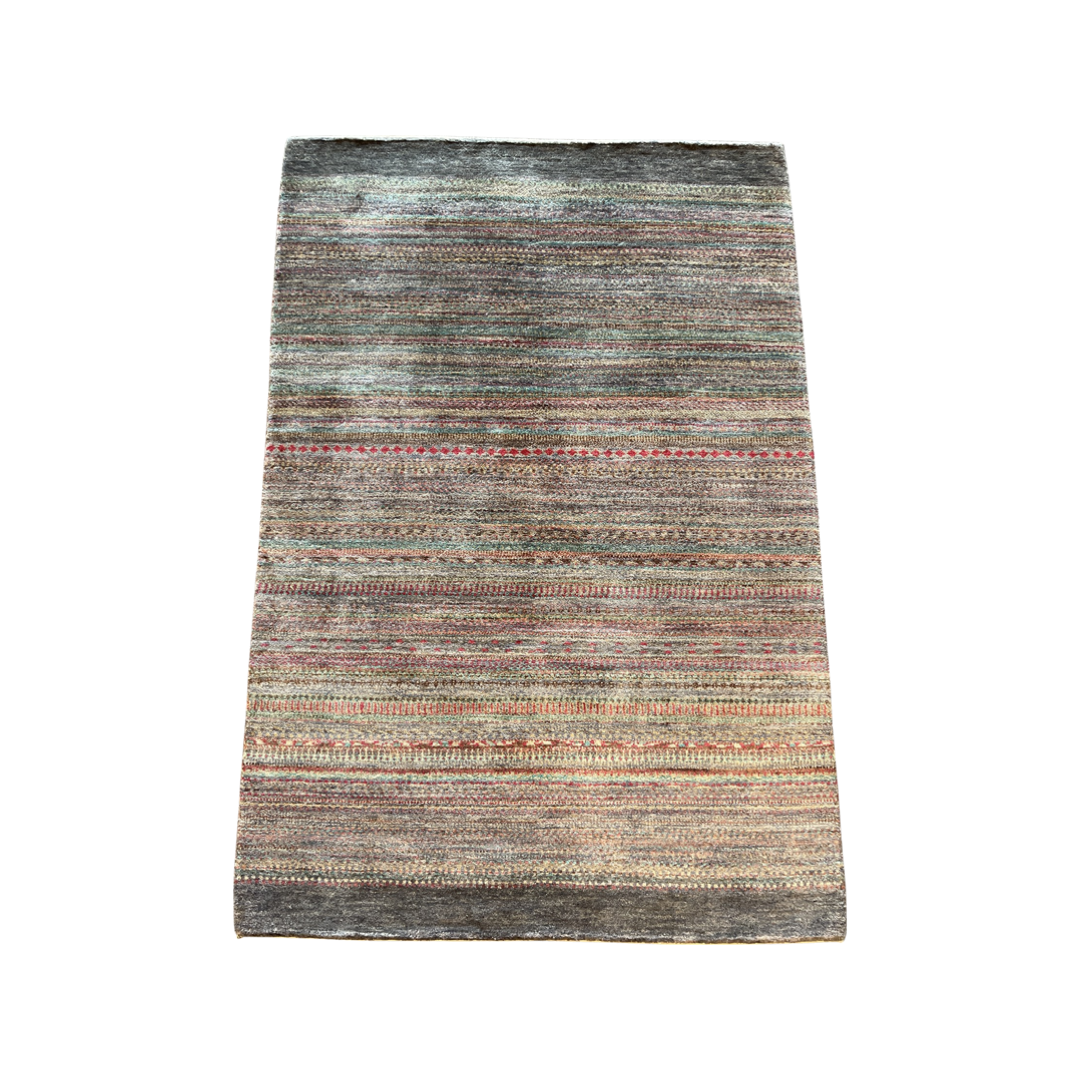 Handgeknoopt tapijt Aatish