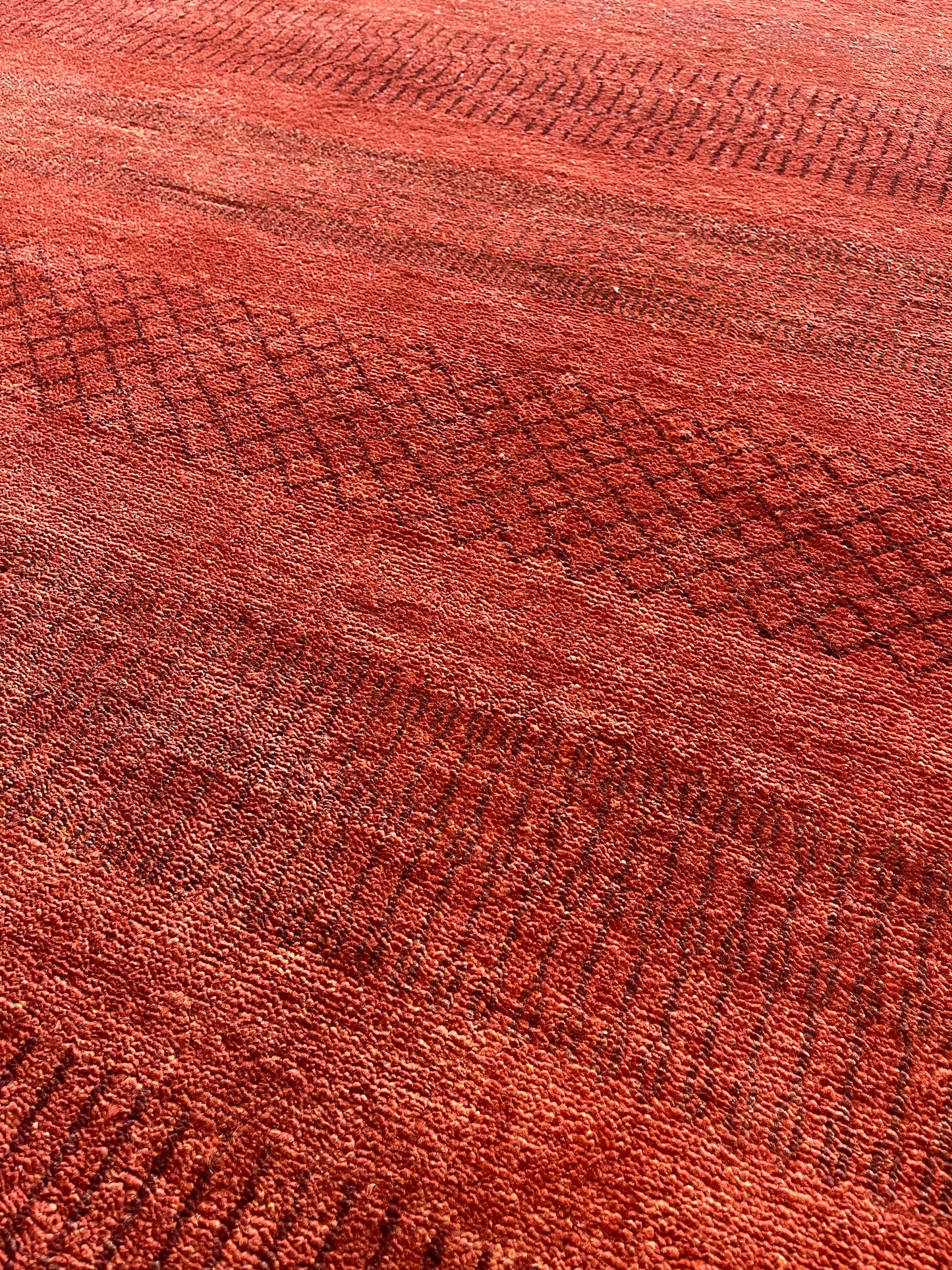 Handgeknoopt tapijt Aatish