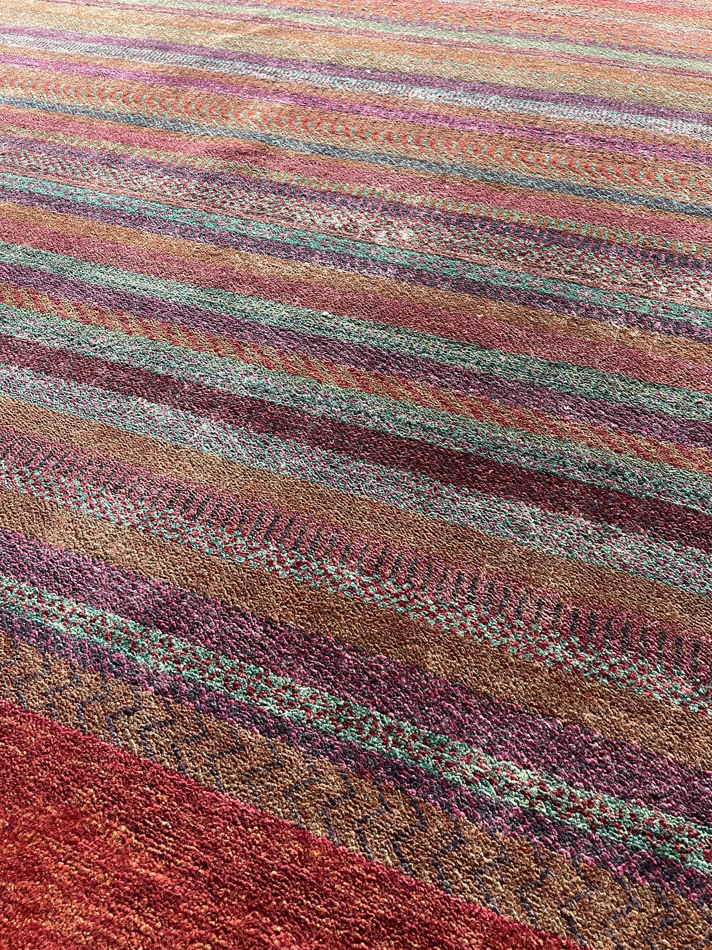 Handgeknoopt tapijt Aatish