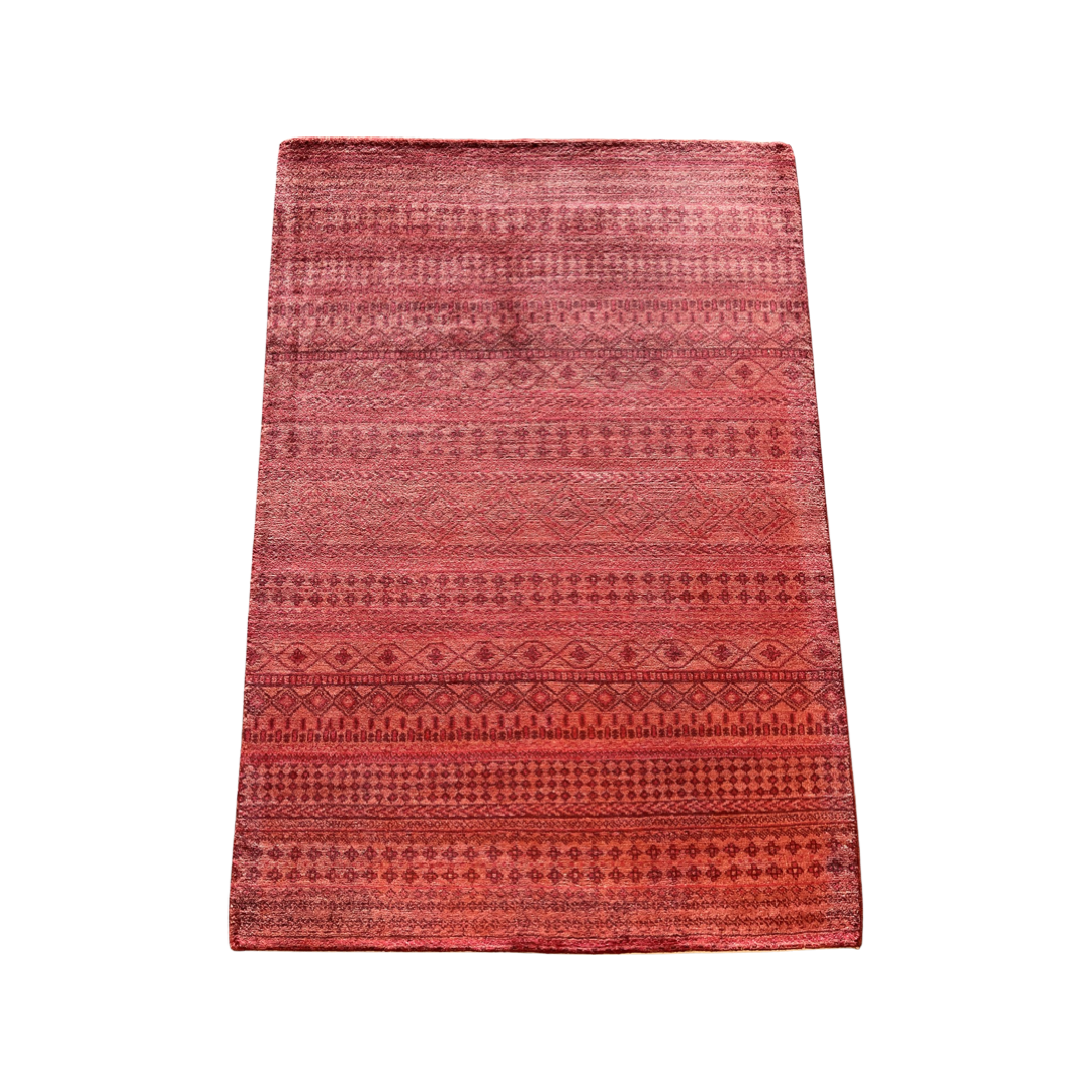 Handgeknoopt tapijt Aatish