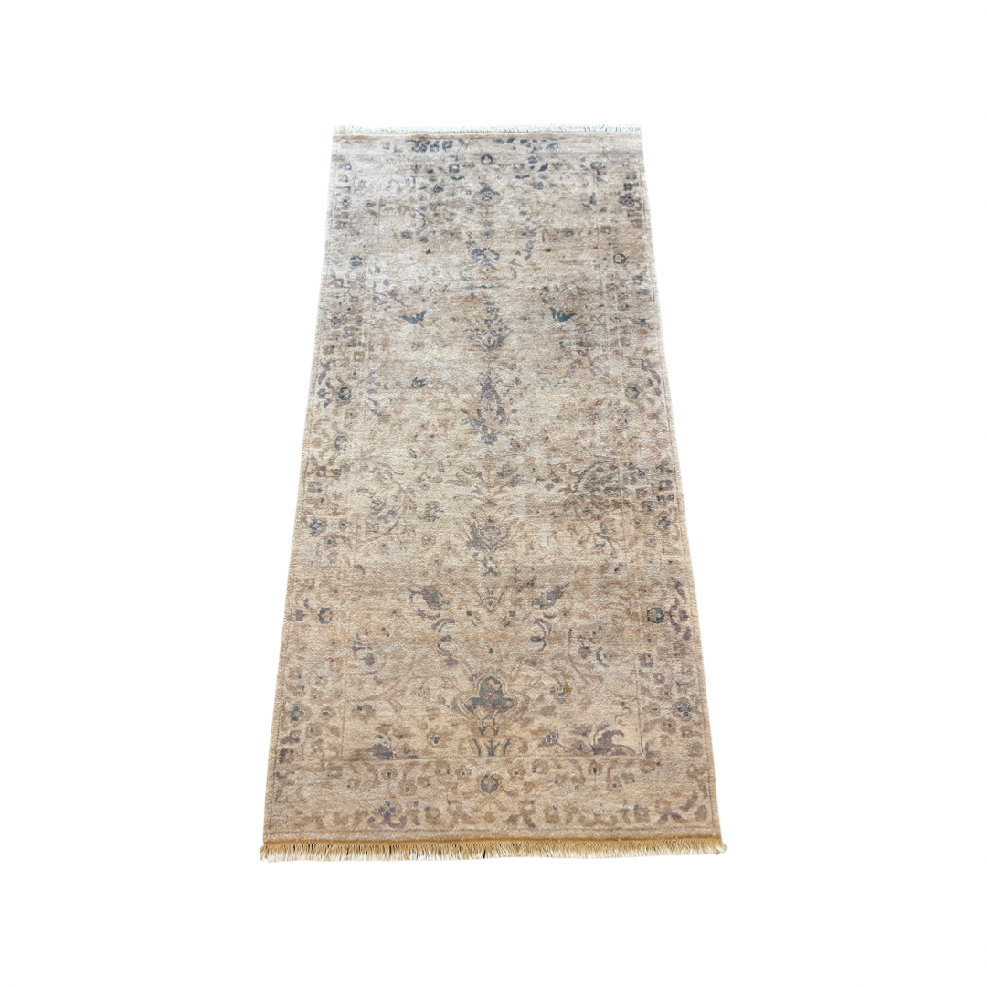 Hand-knotted carpet Modern