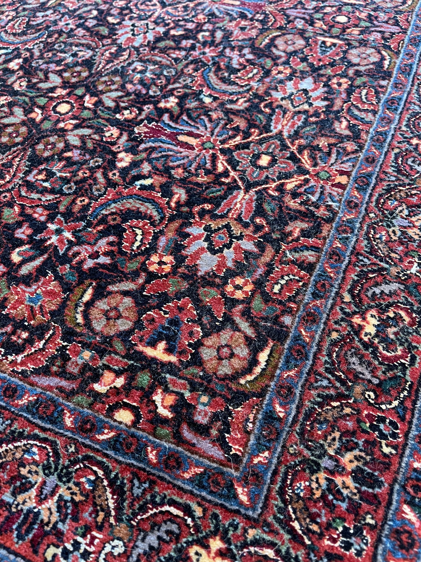 Handgeknoopt tapijt Bidjar