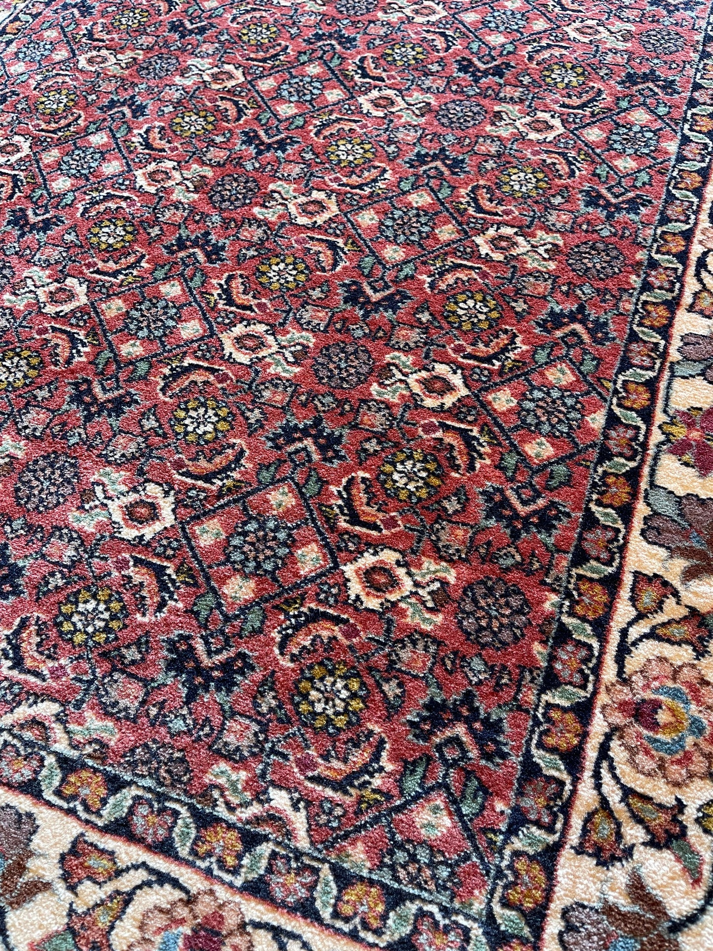 Handgeknoopt tapijt Bidjar