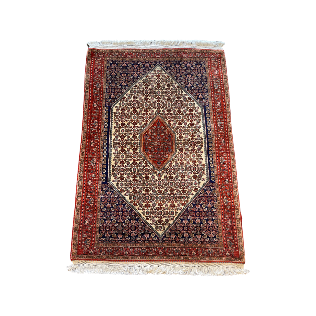 Handgeknoopt tapijt Bidjar