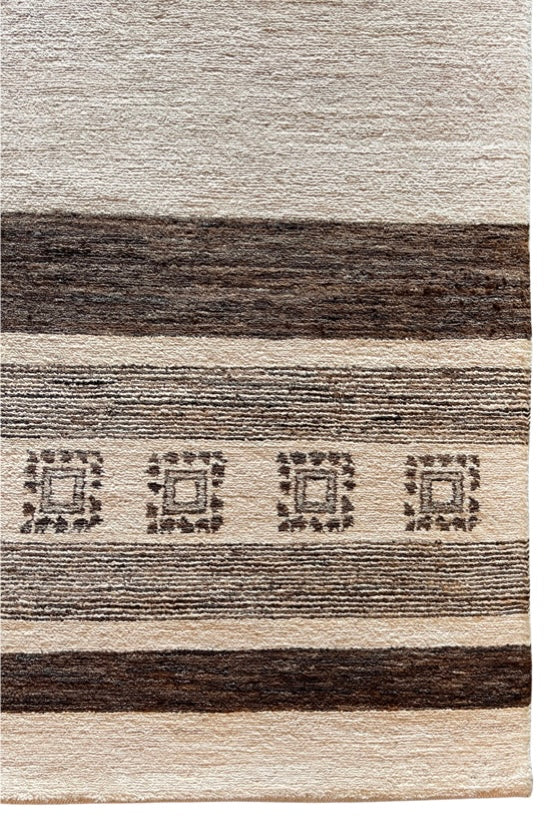 Handgeknoopt tapijt Chobi multi