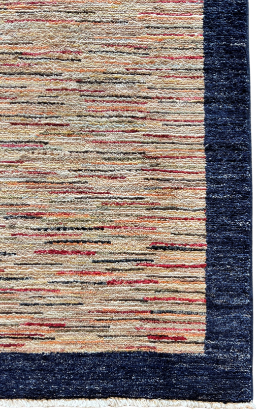 Handgeknoopt tapijt Chobi multi