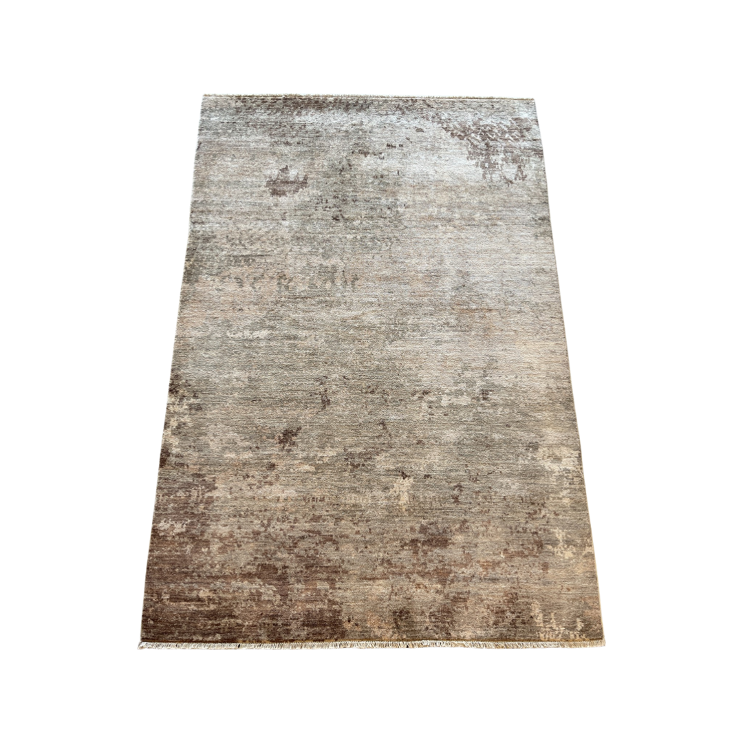 Handgeknoopt tapijt Double knot