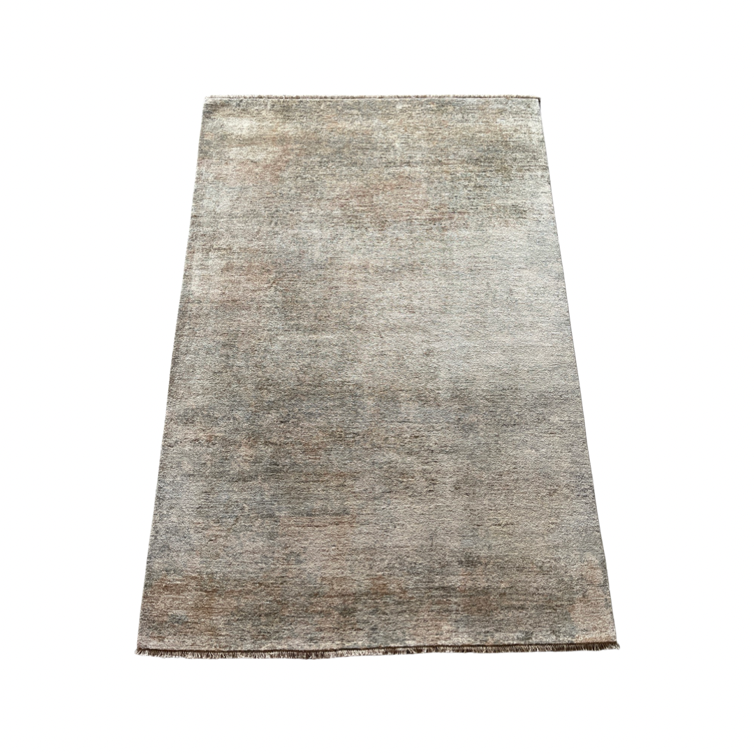 Handgeknoopt tapijt Double knot