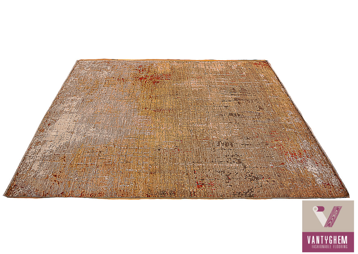 Handgeknoopt tapijt Aatish