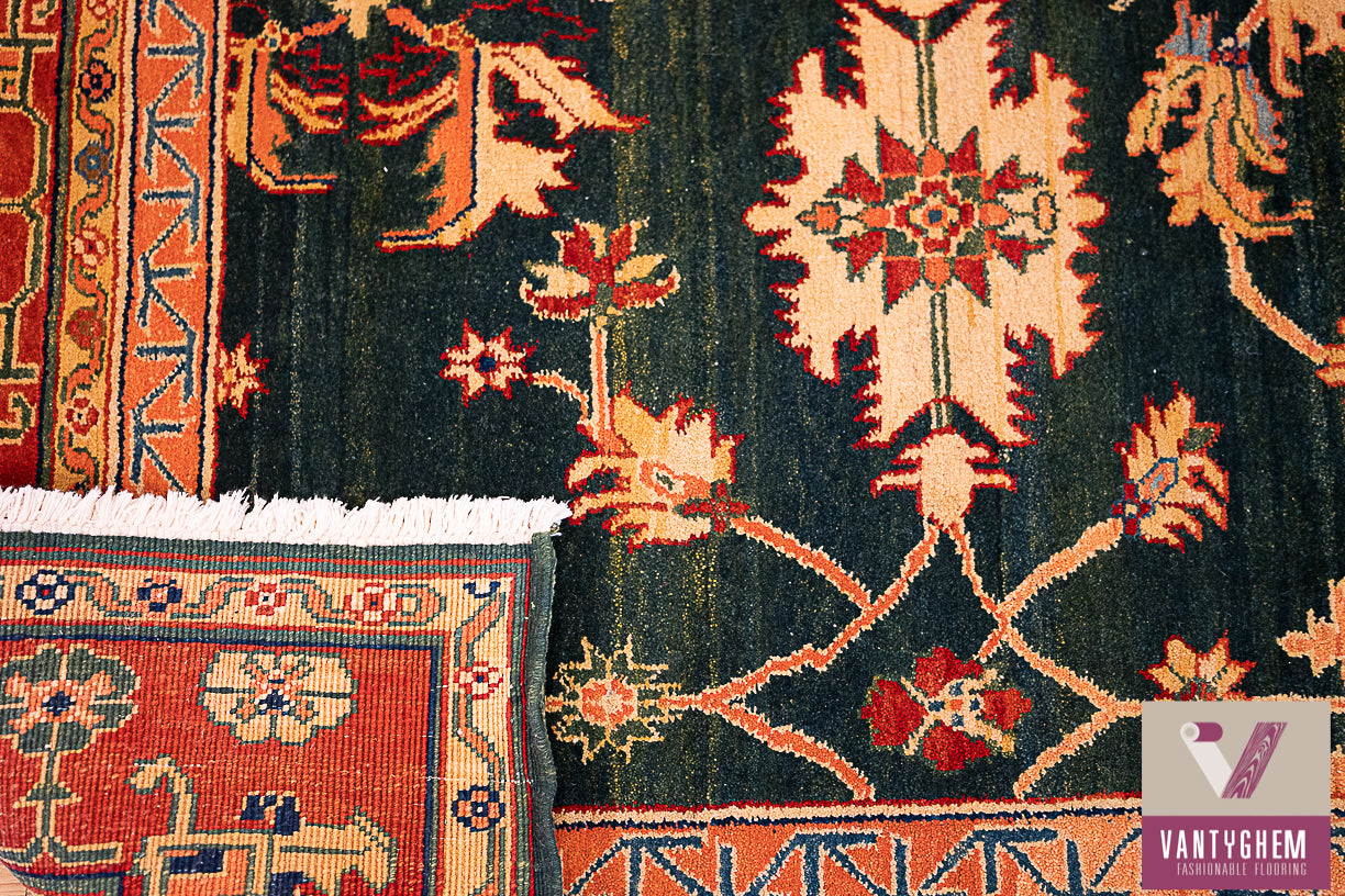 Handgeknoopt tapijt Azeri