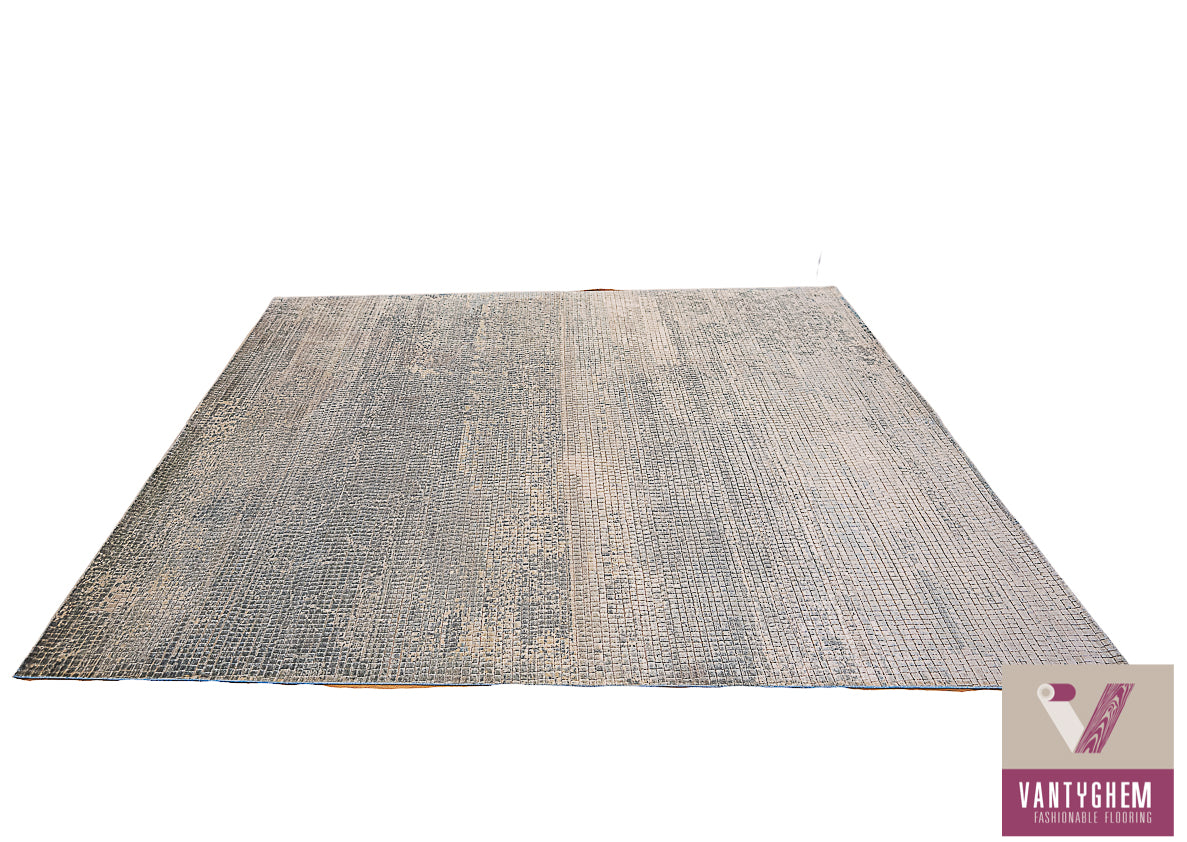 Hand-knotted carpet Crocodile