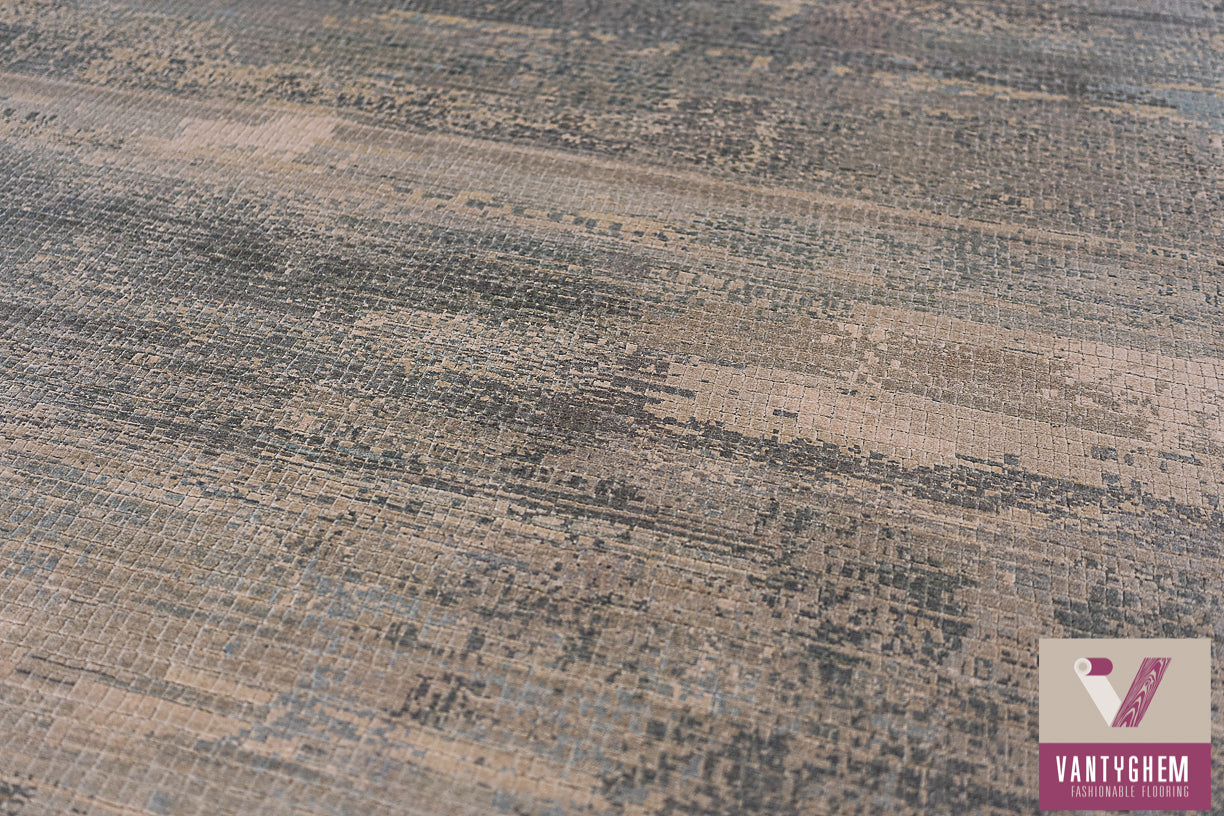 Hand-knotted carpet Crocodile