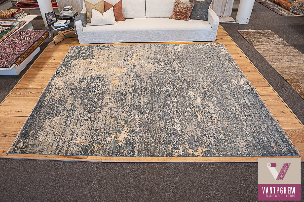 Handgeknoopt tapijt Double knot