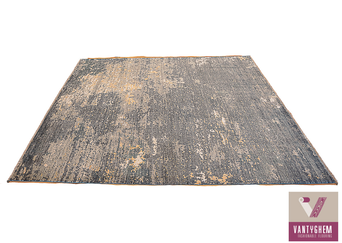 Handgeknoopt tapijt Double knot