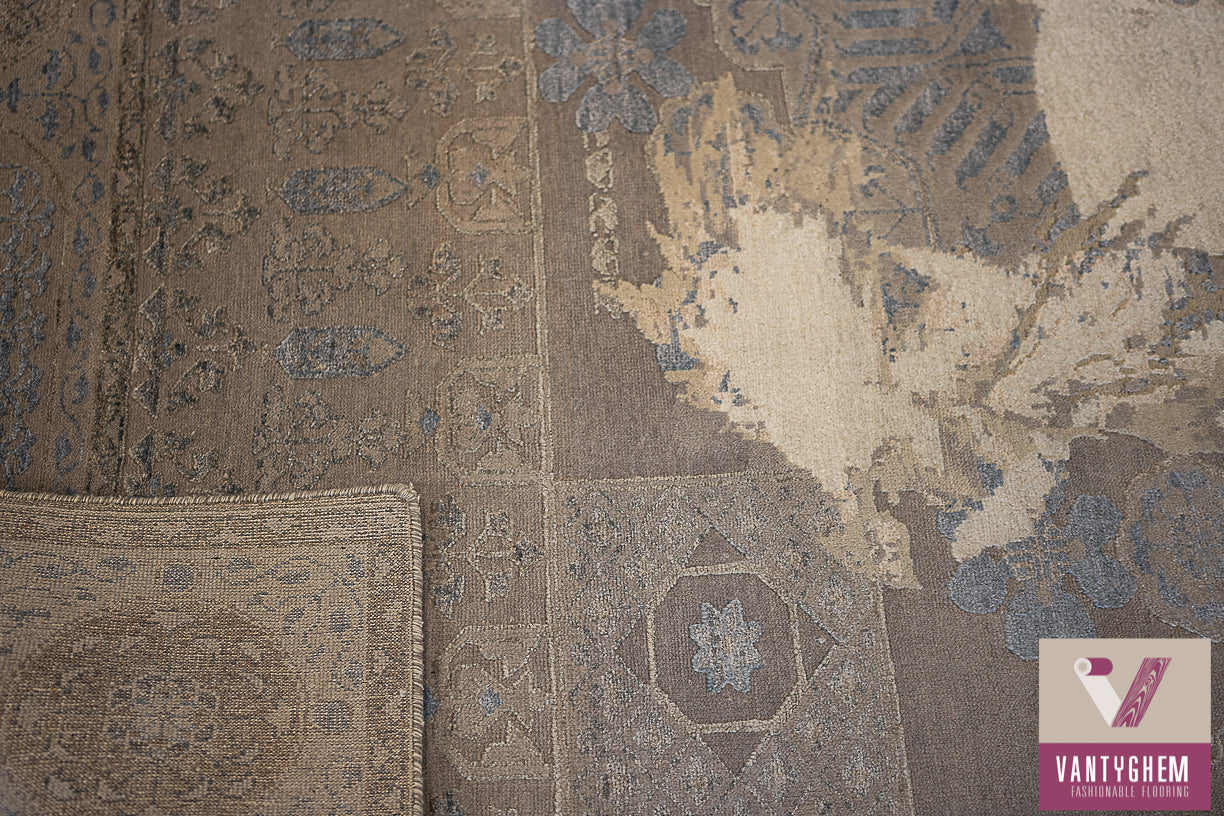 Handgeknoopt tapijt Horses