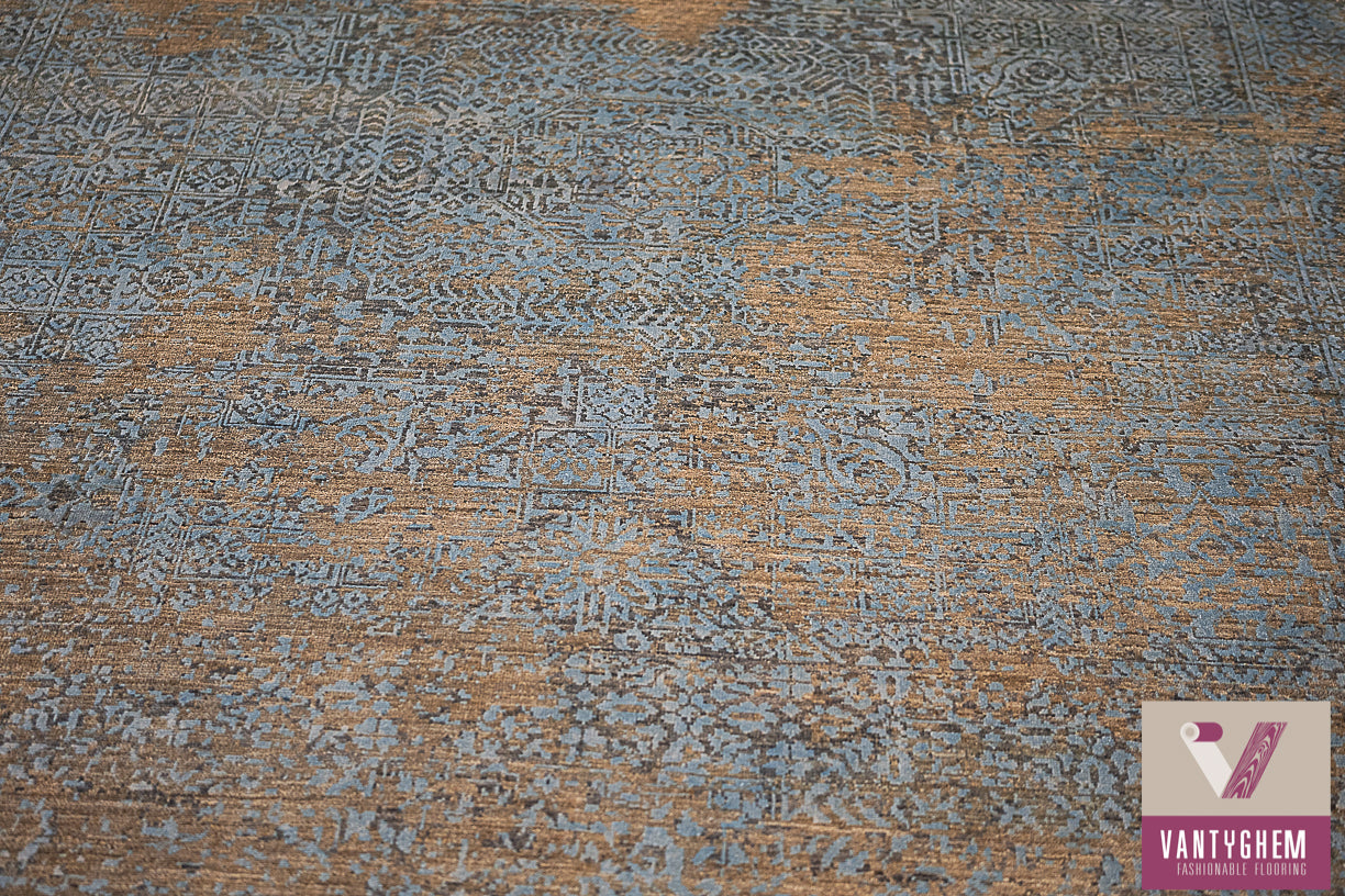 Handgeknoopt tapijt Khas erased