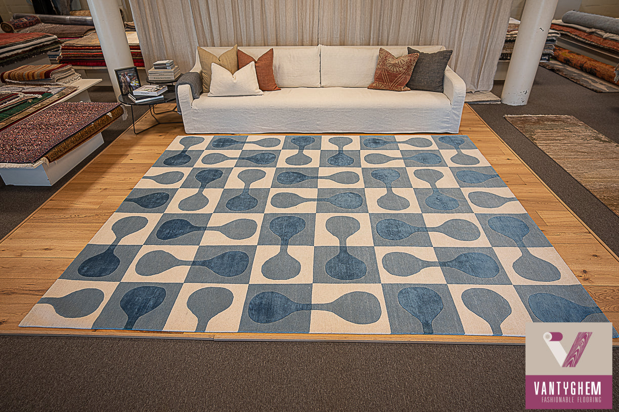 Hand-knotted carpet Gio Ponti