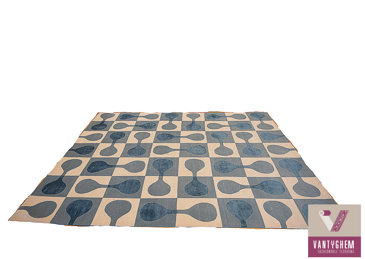 Hand-knotted carpet Gio Ponti
