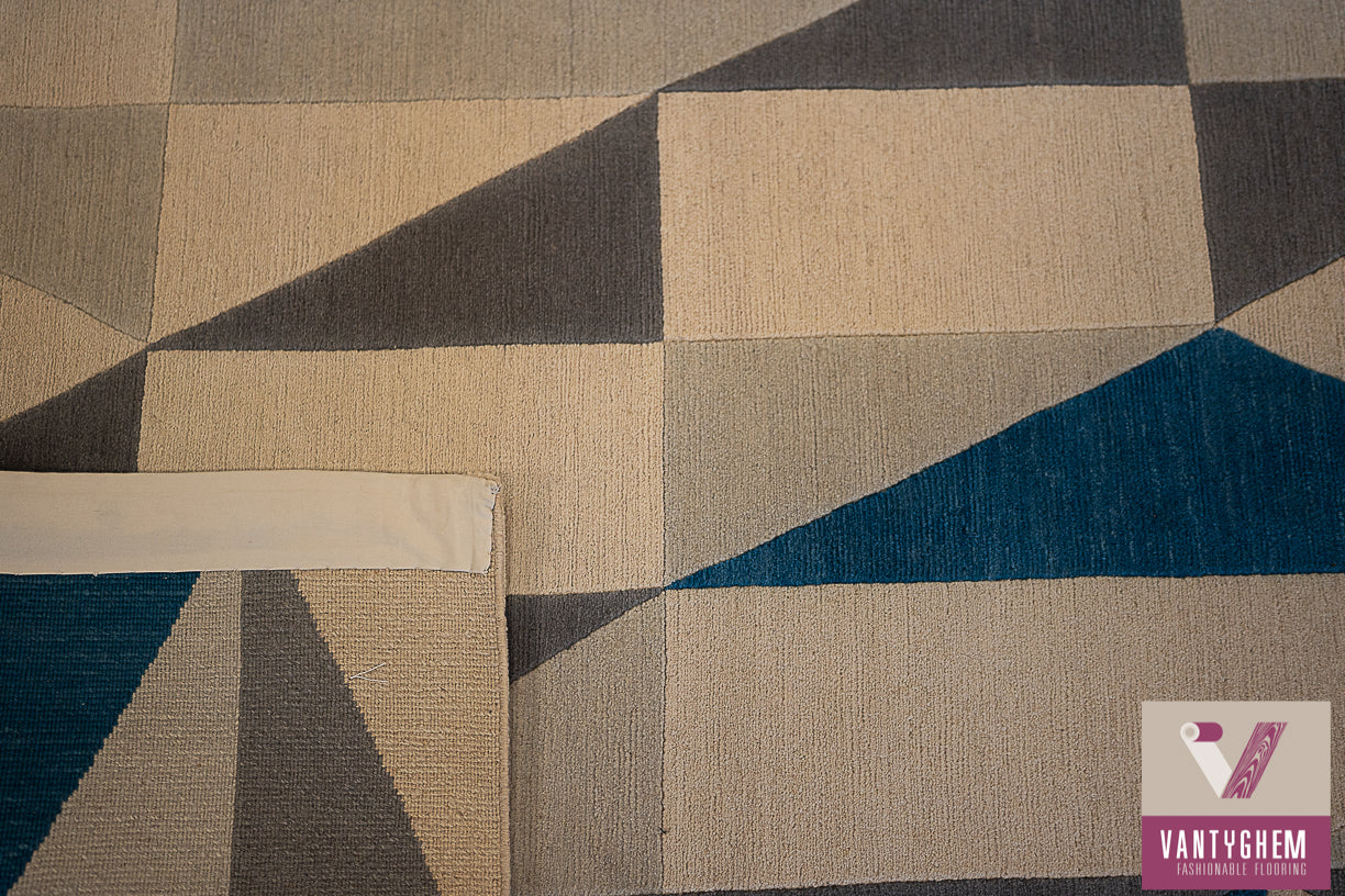 Hand-knotted carpet Gio Ponti