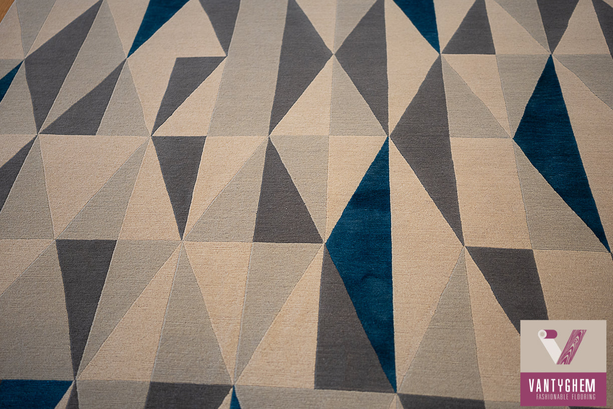 Hand-knotted carpet Gio Ponti
