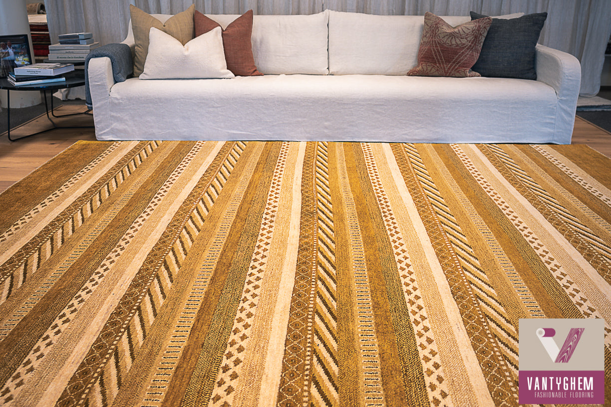 Handgeknoopt tapijt Single knot