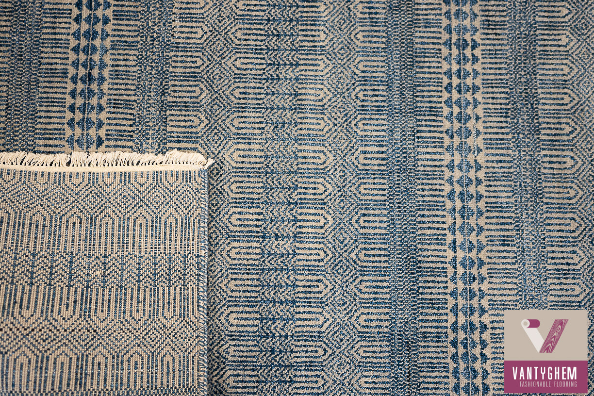 Handgeknoopt tapijt Tropical mix