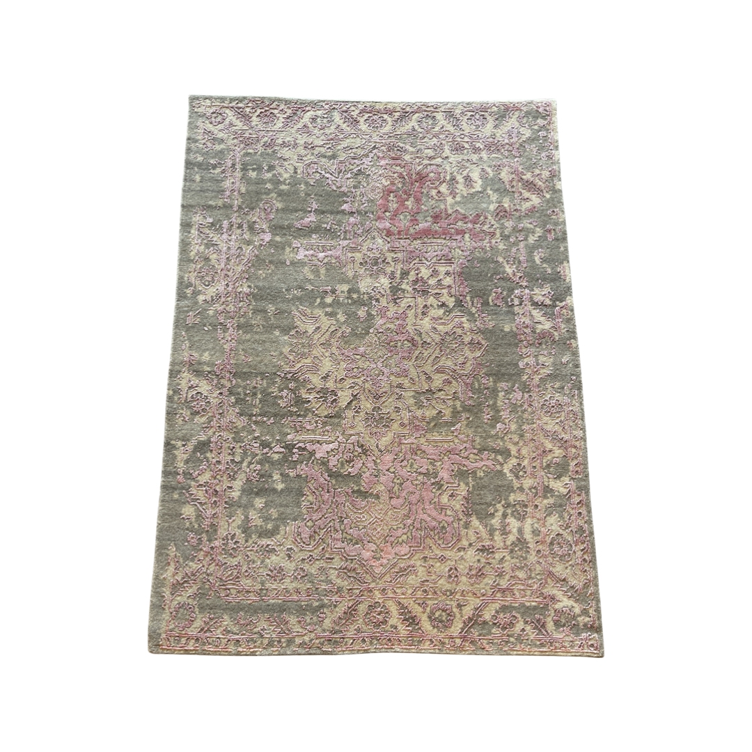 Handgeknoopt tapijt Heriz